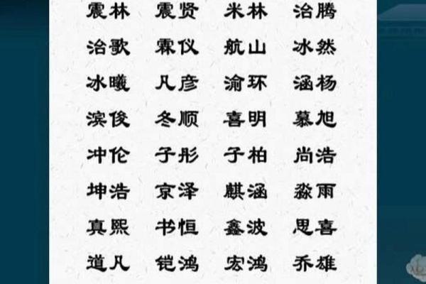 男孩大气有涵养的名字大全(男孩大气的名字,有寓意解释)
