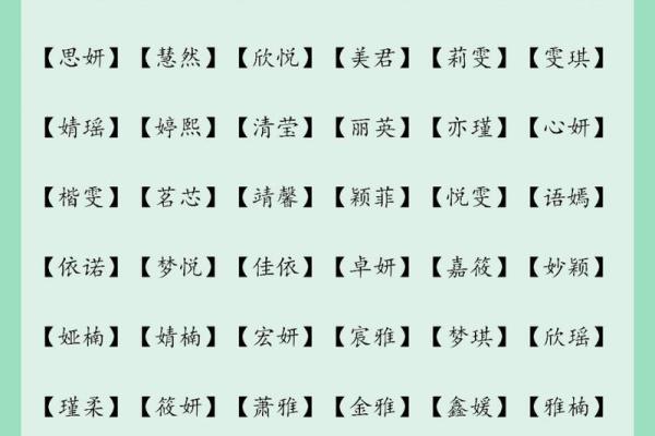 女孩大气有涵养的名字大全(2020女孩大气有涵养的名字)