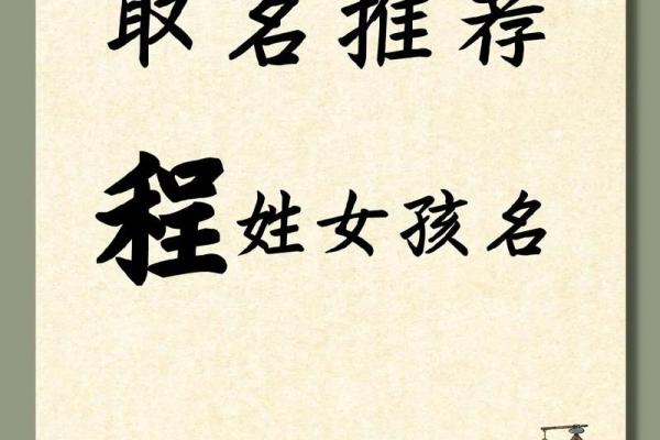 程好听的男孩名字大全(程字的男孩名字)
