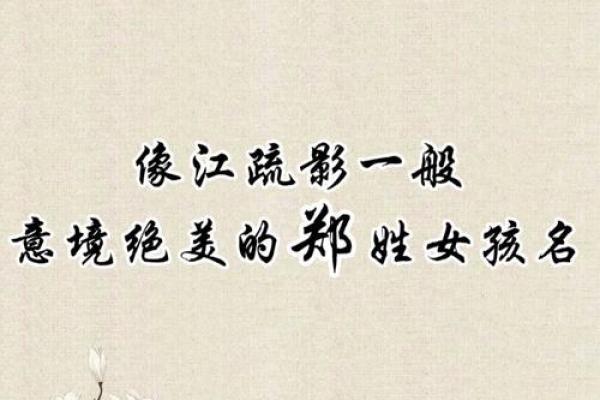 郑姓女孩最好听的名字(姓郑女孩名字)