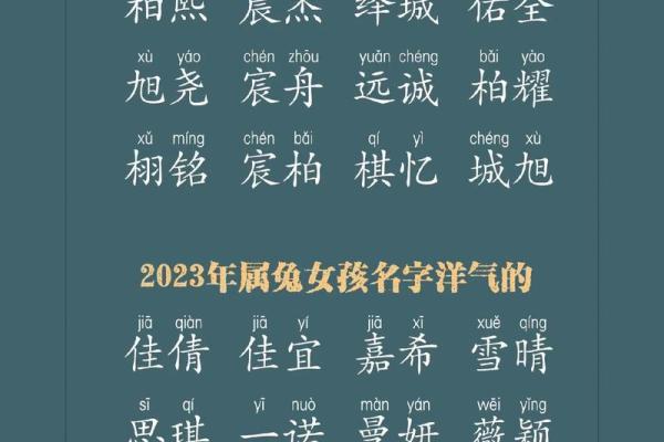 2023女孩吉利的名字大全(2023年属兔的女孩名字)