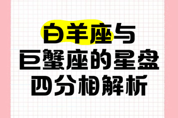 巨蟹座的星盘是什么(巨蟹的星盘分析)