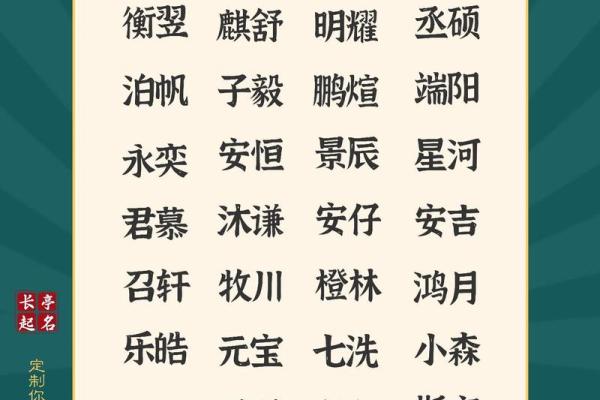 2022年男孩名字大全取名(2022男孩起名大全)