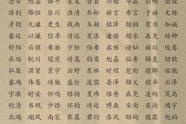 2007年取名字大全男孩(2007年取什么名字好)
