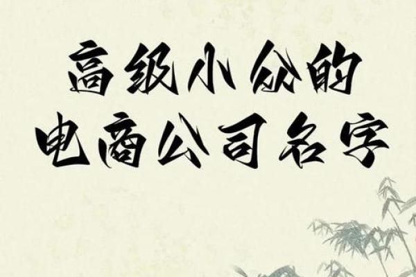 电子商务公司名称起名(电子商务公司起名)