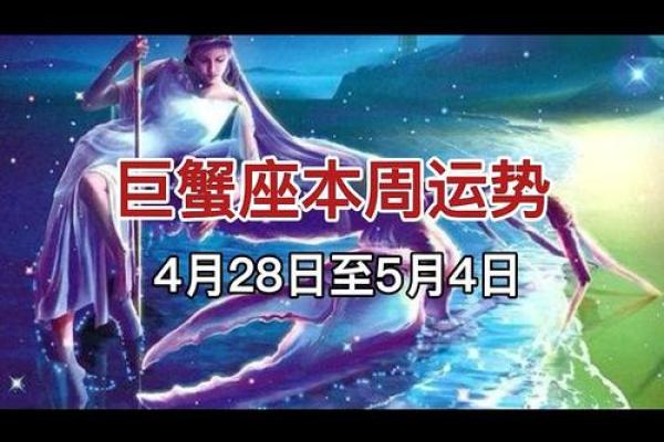 巨蟹座本周最准的运势(巨蟹座本月运势女)