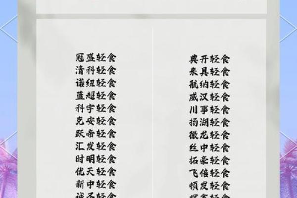 给食品公司起名(给食品公司起名字)