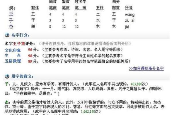 姓名测名打分(姓名测名打分)