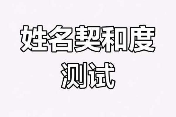 免费测姓名(免费测姓名配对打分)