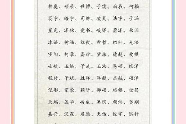 2013男孩名字简单大气(2013年出生男孩取名宝典)