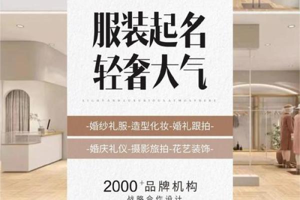 大气的服装公司名字推荐(洋气的服装公司名字)