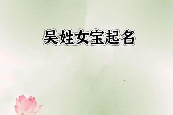 吴姓女孩大气有涵养的名字(吴姓女孩子的名字优雅大方)