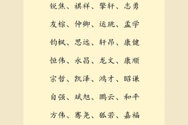 大气有出息的男孩名字(大气有出息的男孩名字两个字)