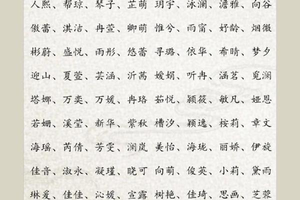 比较大气的女孩名字(大气点的女孩名)
