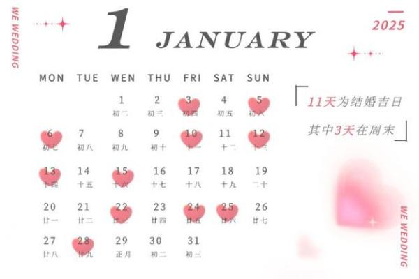 2025结婚吉日4.29(2025结婚吉日一览表图)