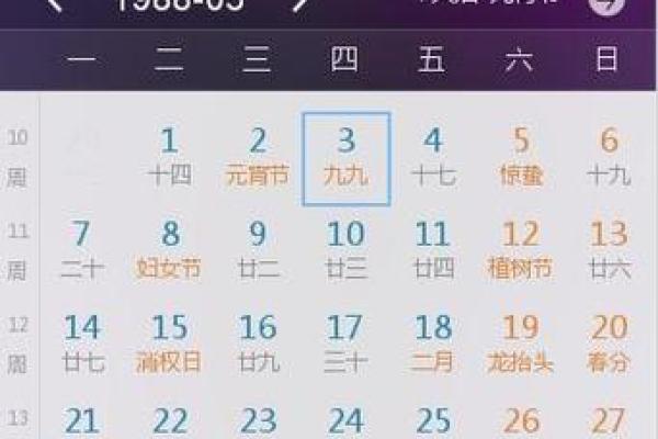 1988正月结婚吉日(1988年正月十八是几月几号)