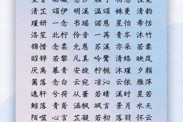 大气有内涵的女孩名字(好听且有内涵的女孩名)