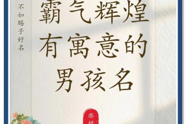 霸气男孩名字大全(100个霸气男孩名字)