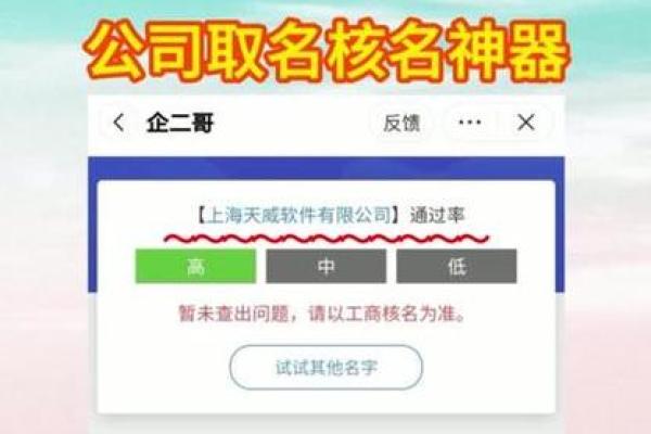 公司名称核查网站(公司名称核准工商网站自助查询)