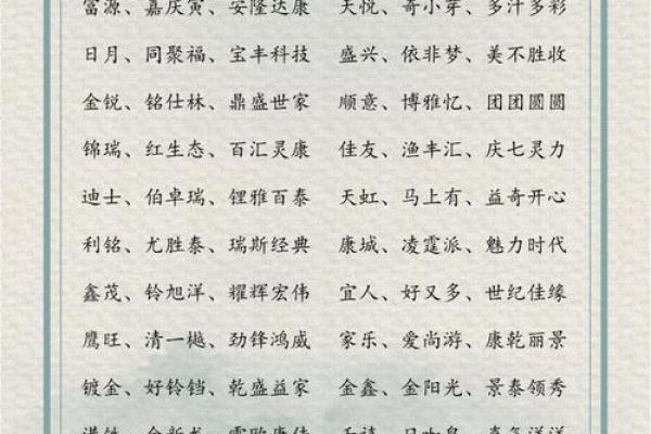 4字公司名(4字公司名字大全参考)