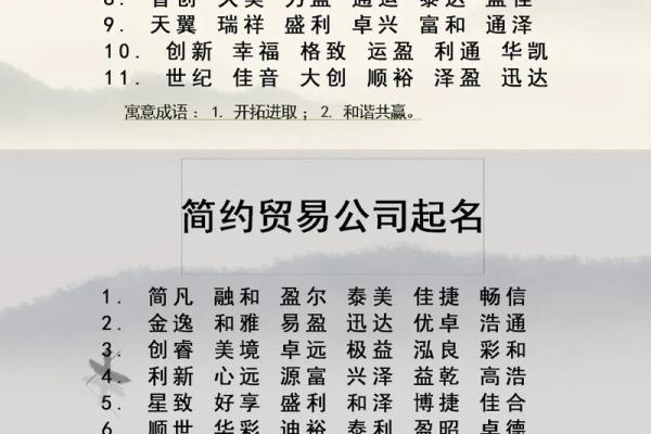 选公司名字怎么取(选公司名字怎么取好)