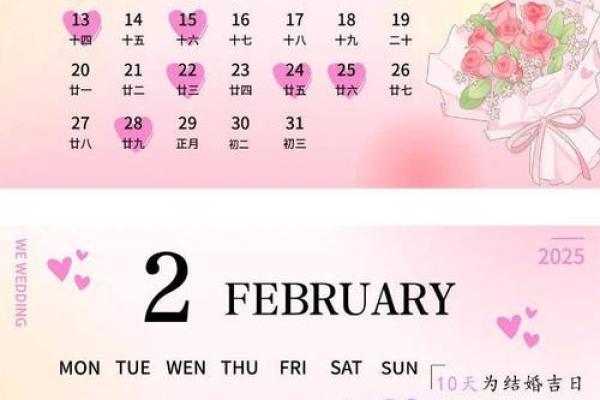 2025年2结婚吉日查询(2025年结婚最好的日子) 2025年2结婚吉日查询(2025年结婚最好的日子)