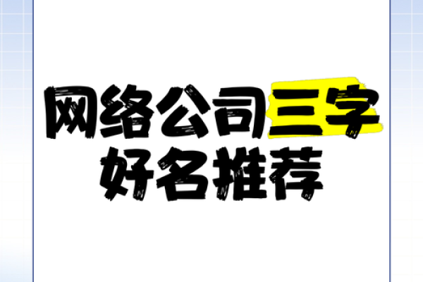 高端大气的三字公司名(高端大气上档次的公司名称)