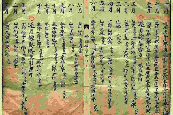 60甲子结婚择吉日