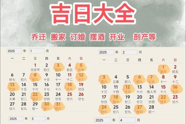 2025年1月份乔迁吉日(2025年1月份乔迁吉日查询)
