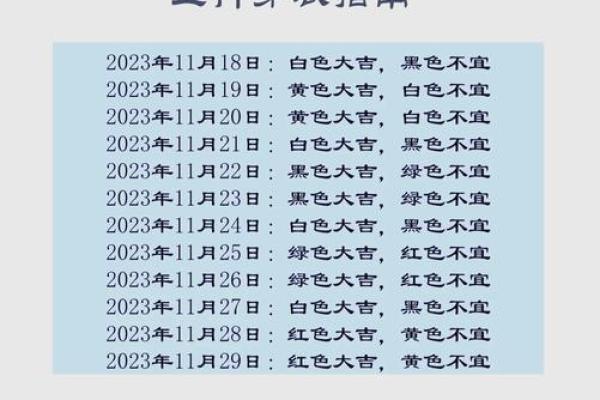 2025年11月18日五行穿衣搭配指南，2025年11月18日五行穿衣有什么讲究